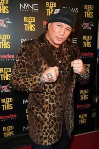 LAS VEGAS, NV - NOVEMBER 17:  Former boxer Vinny Paz attends the Las Vegas screening of the film "Bleed for This" at the Brenden Theatres inside Palms Casino Resort on November 17, 2016 in Las Vegas, Nevada. (Photo by Jeff Bottari/WireImage)